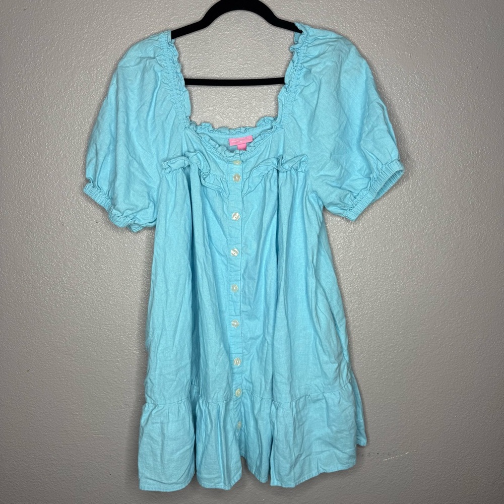 Stoney Clover Lane Light Blue Dress- L